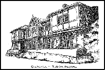Just two examples of Palo Alto's varied architectural styles