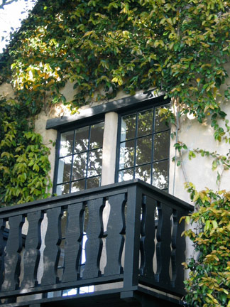 Back bedroom balcony