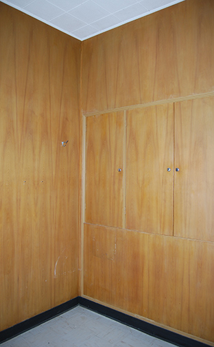 wood walls