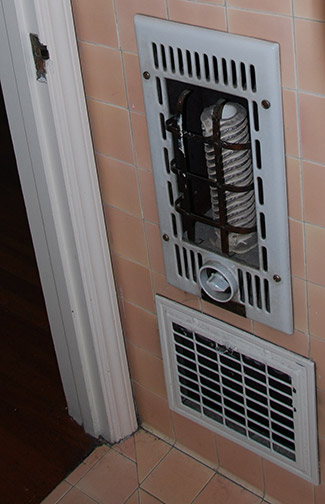 bathroom wall heater