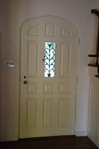 front door from inside