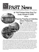 Fall 2006 PAST Newsletter