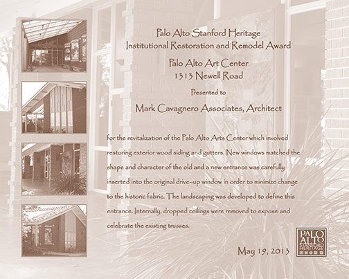 Architect certificate