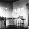 1905, burlap wall covering
