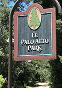 El Palo Alto sign