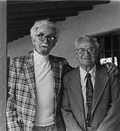Russell Lee and Birge Clark