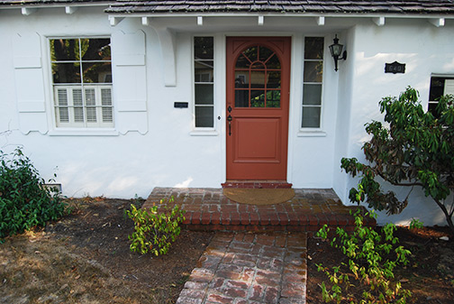 front door