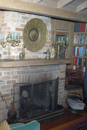 2343 Webster fireplace