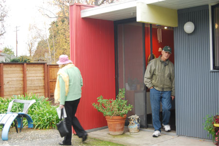 door to patio