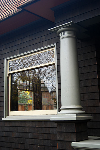 pillar and window detail
