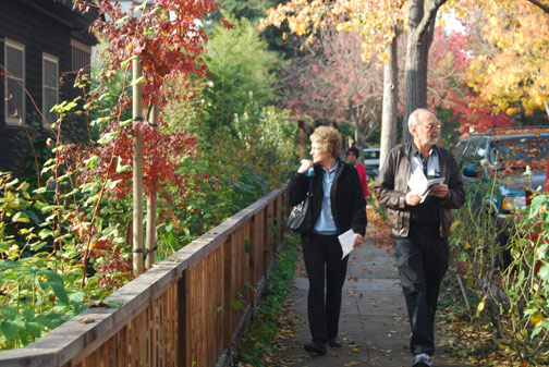 Tour visitors