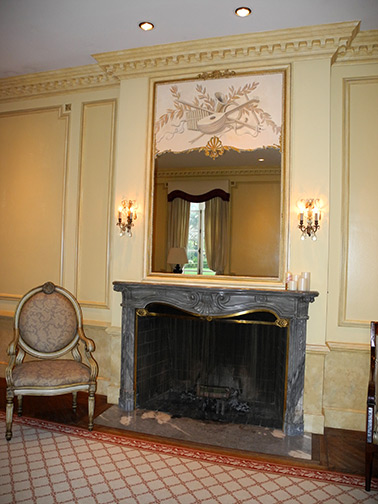 fireplace