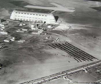 Hangar One and runways