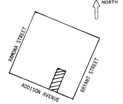 271 Addison location map