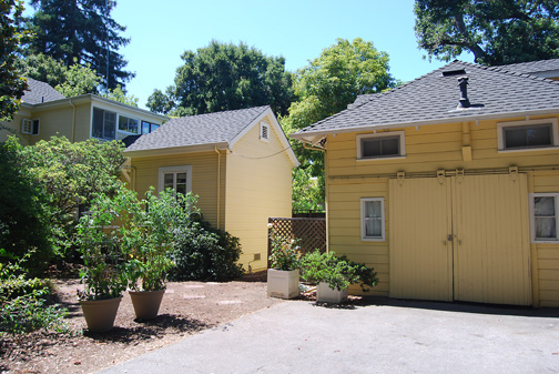 rear and garage August 2, 2010