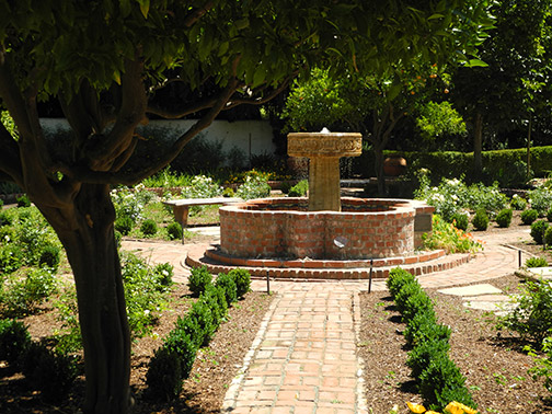 Garden fountain