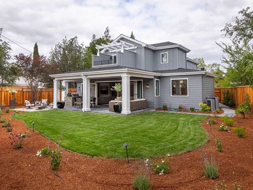 back yard