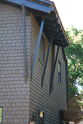 roof and eave detail