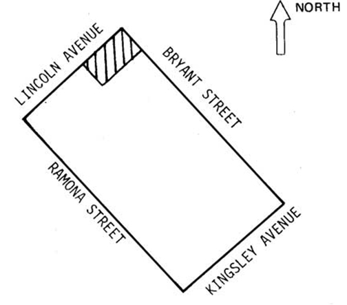 location sketch map