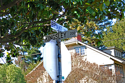 street sign