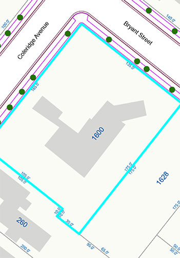 lot size