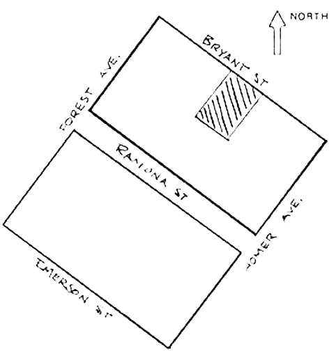 location sketch map