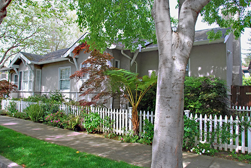 sidewalk view