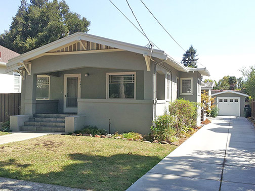 driveway and garage