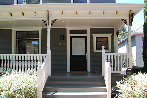 stairs and porch