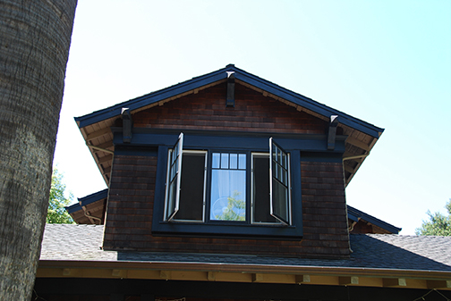 detail of gable