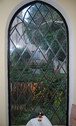 leaded glass window