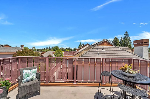 roof top view