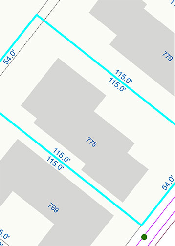 Lot plan