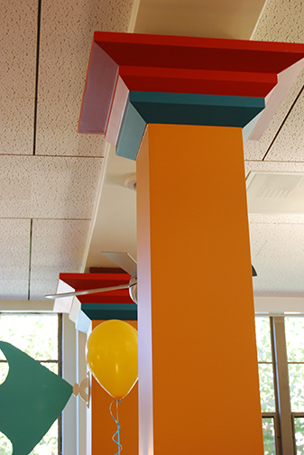 colorful supports