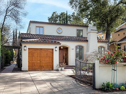 driveway and garage