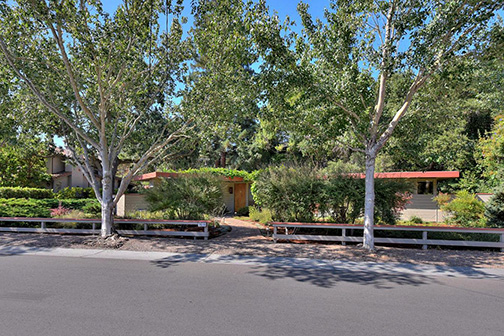 fence along sidewalk