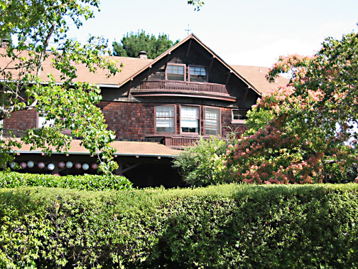 street view over hedge