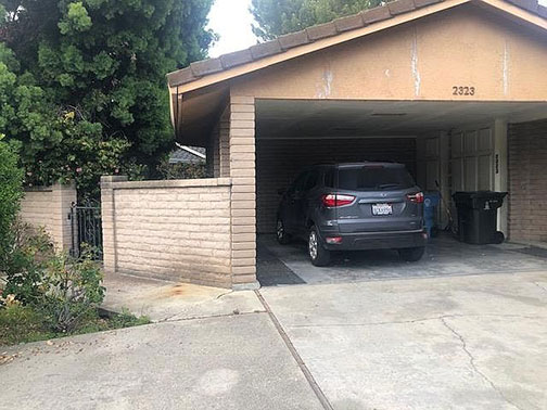 garage and gate