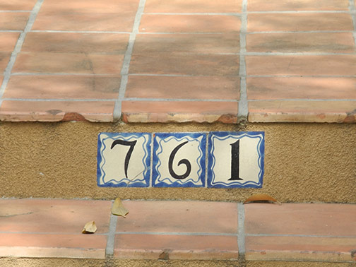 address numerals