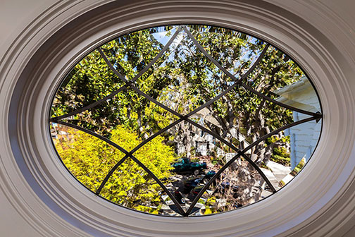 window over front door