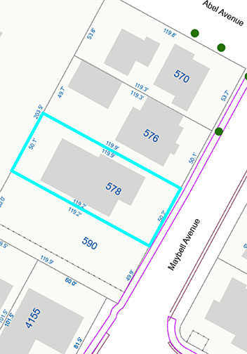 dimensions map