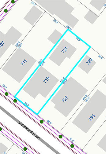 lot ddimensions