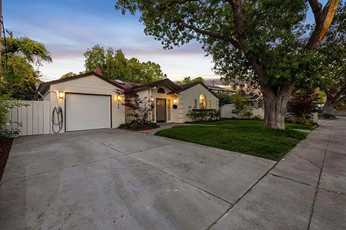 driveway and garage