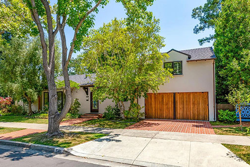 garage and driveway