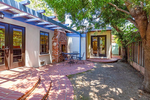 side patio