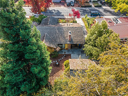 back of house and yard