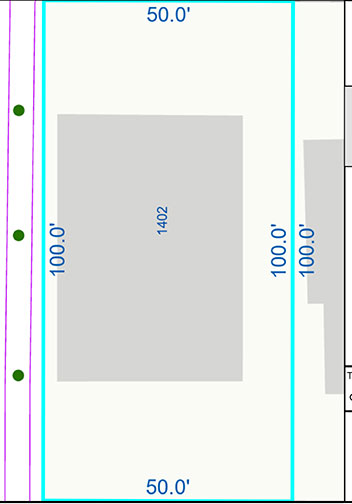 lot map