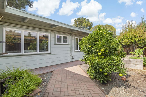 side of house