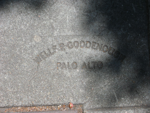 sidewalk stamp