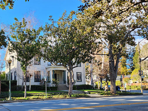 corner of University Avenue view